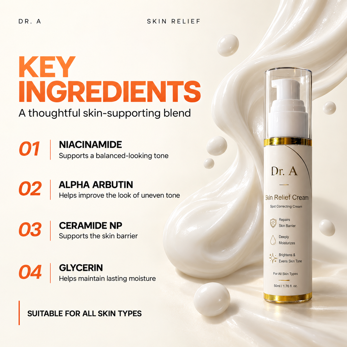 Skin Relief Spot Correcting Cream